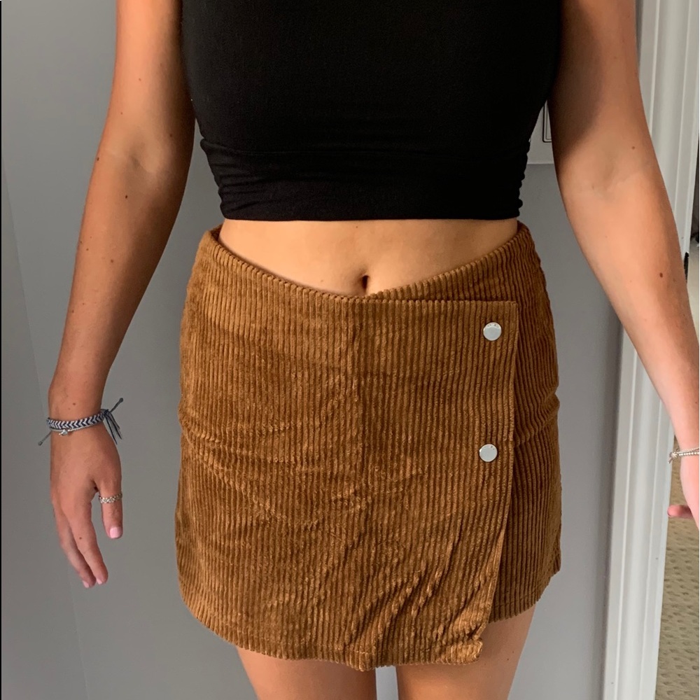 Corduroy Skort